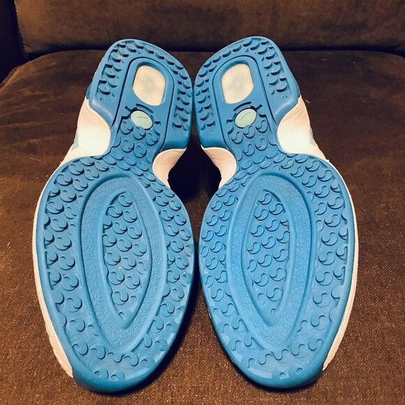 Vintage Nike Air Max Sphere Woven Women's White Blue 302260 Running Shoes - Picture 12 of 14